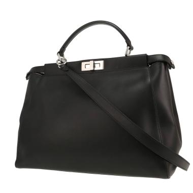 Borsa Fendi  Peekaboo in pelle nera