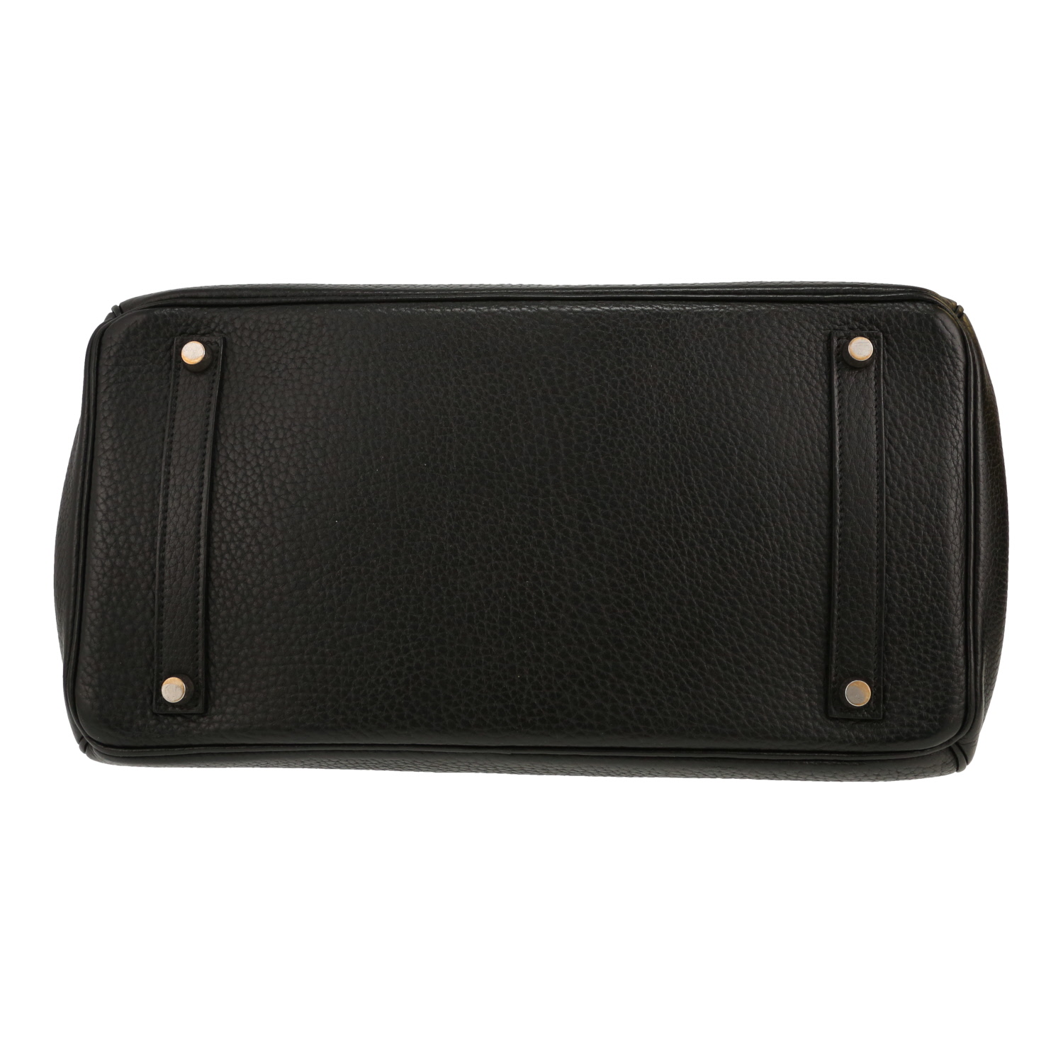 Sac à main Hermès  Birkin 35 cm en cuir togo noir - Detail D1