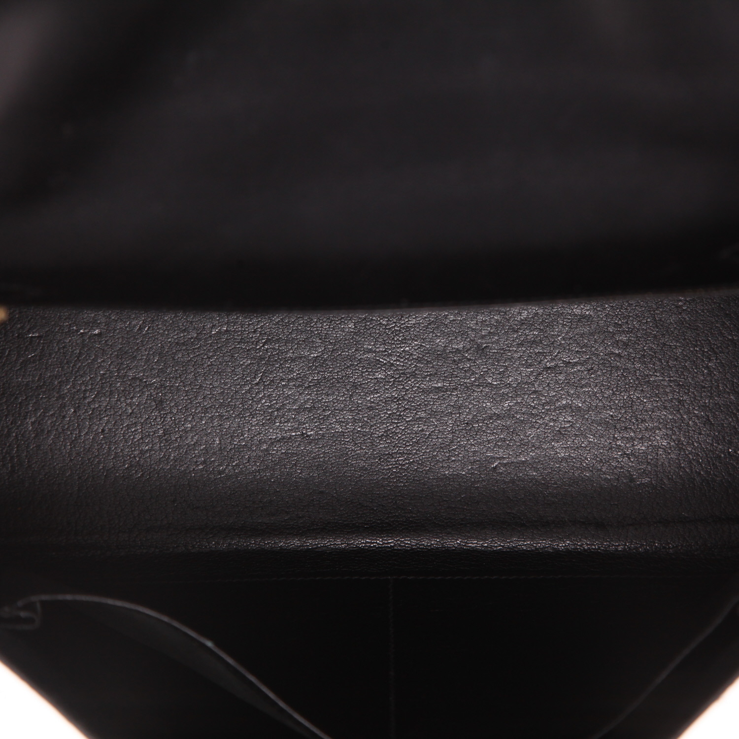 Sac à main Hermès  Kelly 32 cm en cuir box noir - Detail D3