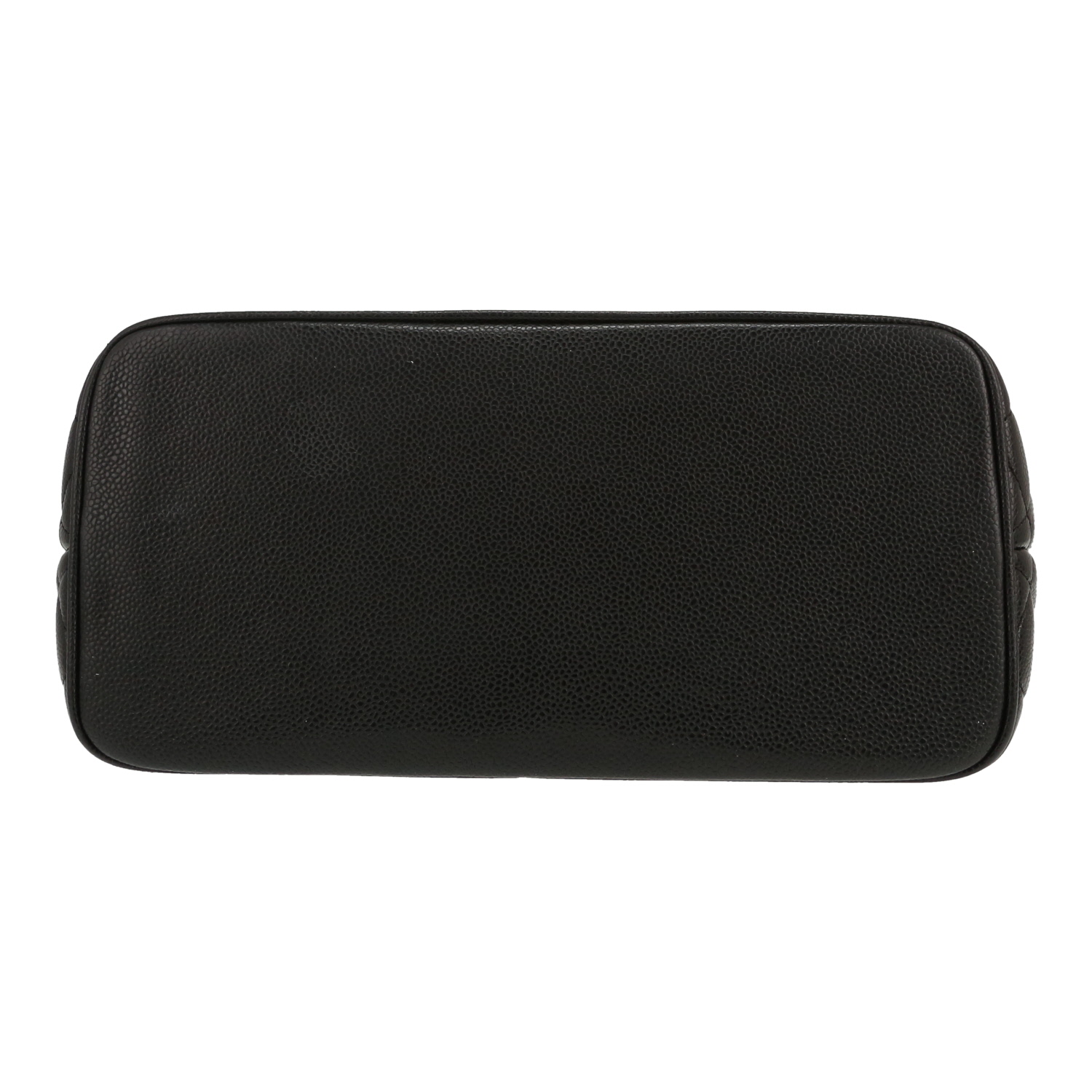 Chanel  Medaillon handbag  in black leather - Detail D1