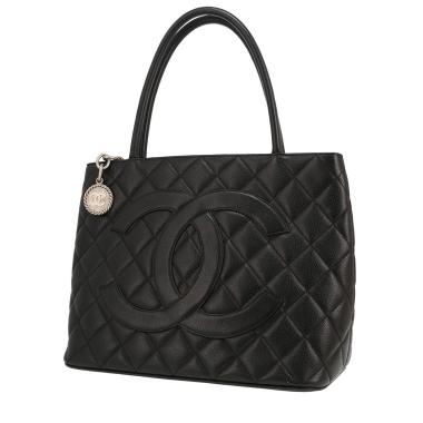 Sac à main Chanel  Medaillon en cuir noir