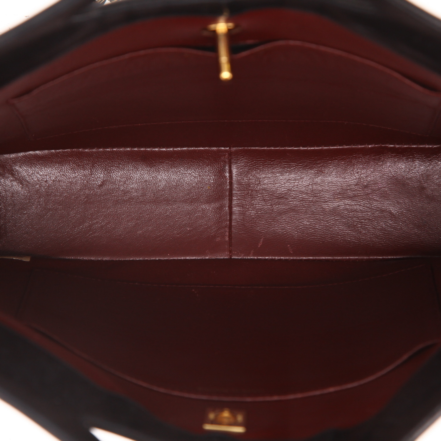 Borsa a tracolla Chanel  31 in pelle trapuntata nera - Detail D3