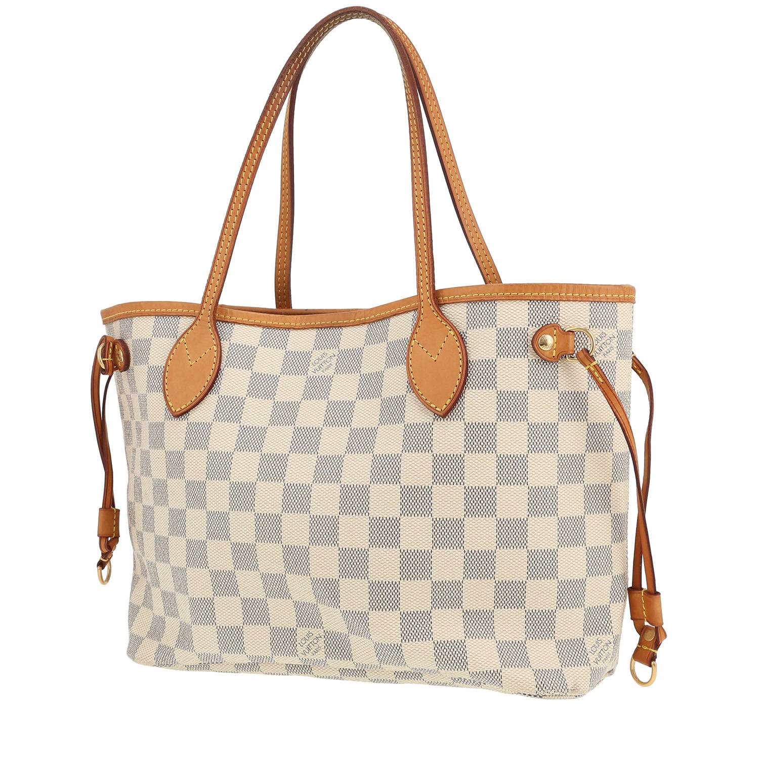 Sac Neverfull Louis Vuitton Damier Azur PM occasion Sac Neverfull Louis Vuitton Damier Azur PM occasion