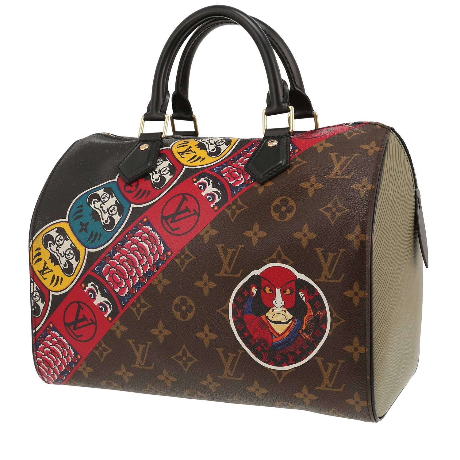 Sac Louis Vuitton Speedy 30 Kabuki Édition Limitée Occasion Sac Louis Vuitton Speedy 30 Kabuki Édition Limitée Occasion