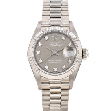Rolex Datejust Lady  in white gold Ref: Rolex - 69179  Circa 1987