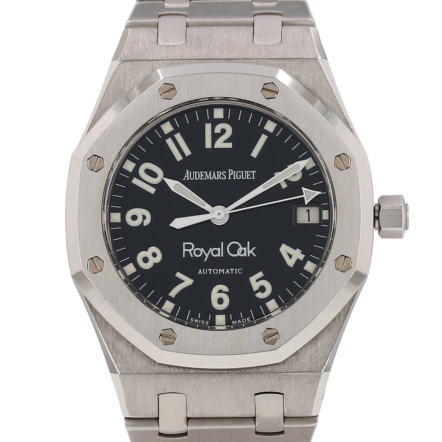 Montre Audemars Piguet Royal Oak en acier Ref: Audpig - 14790ST Vers Montre Audemars Piguet Royal Oak en acier Ref: Audpig - 14790ST Vers