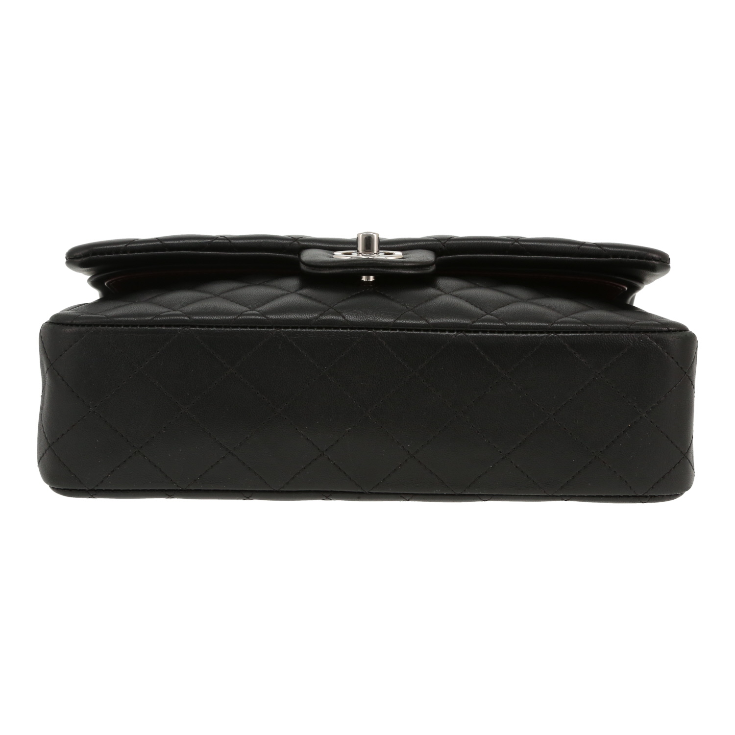 Chanel  Timeless Classic handbag  in black quilted leather - Detail D1