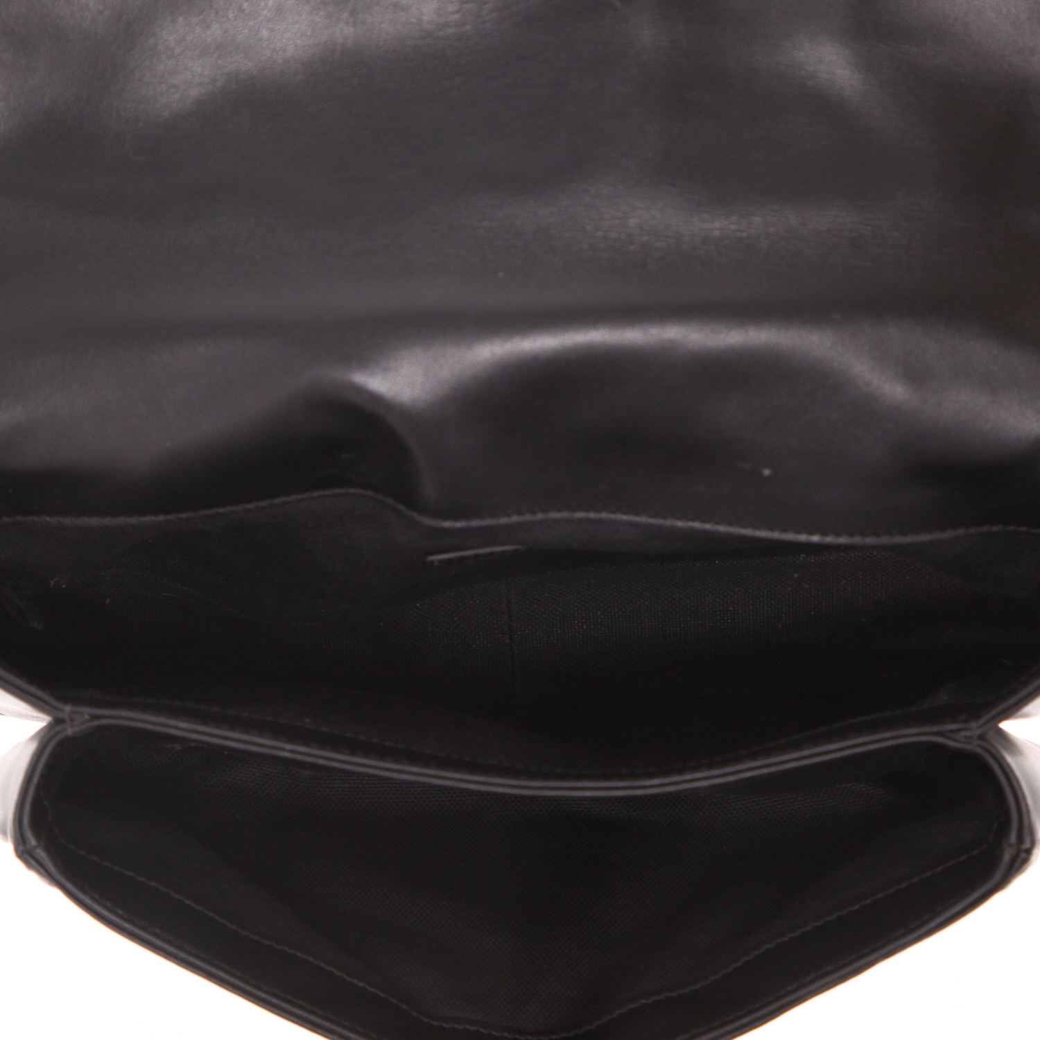 Sac bandoulière Gucci  GG Marmont moyen modèle  en cuir matelassé noir - Detail D3