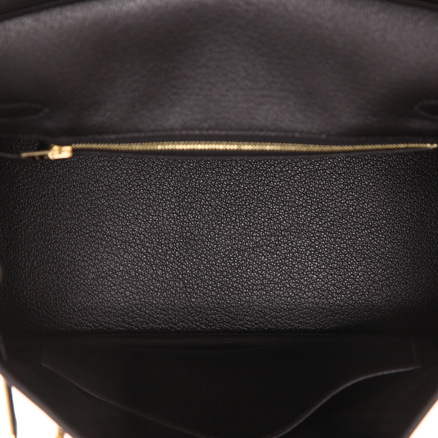 Hermès  Birkin 25 cm handbag  in black togo leather - Detail D3