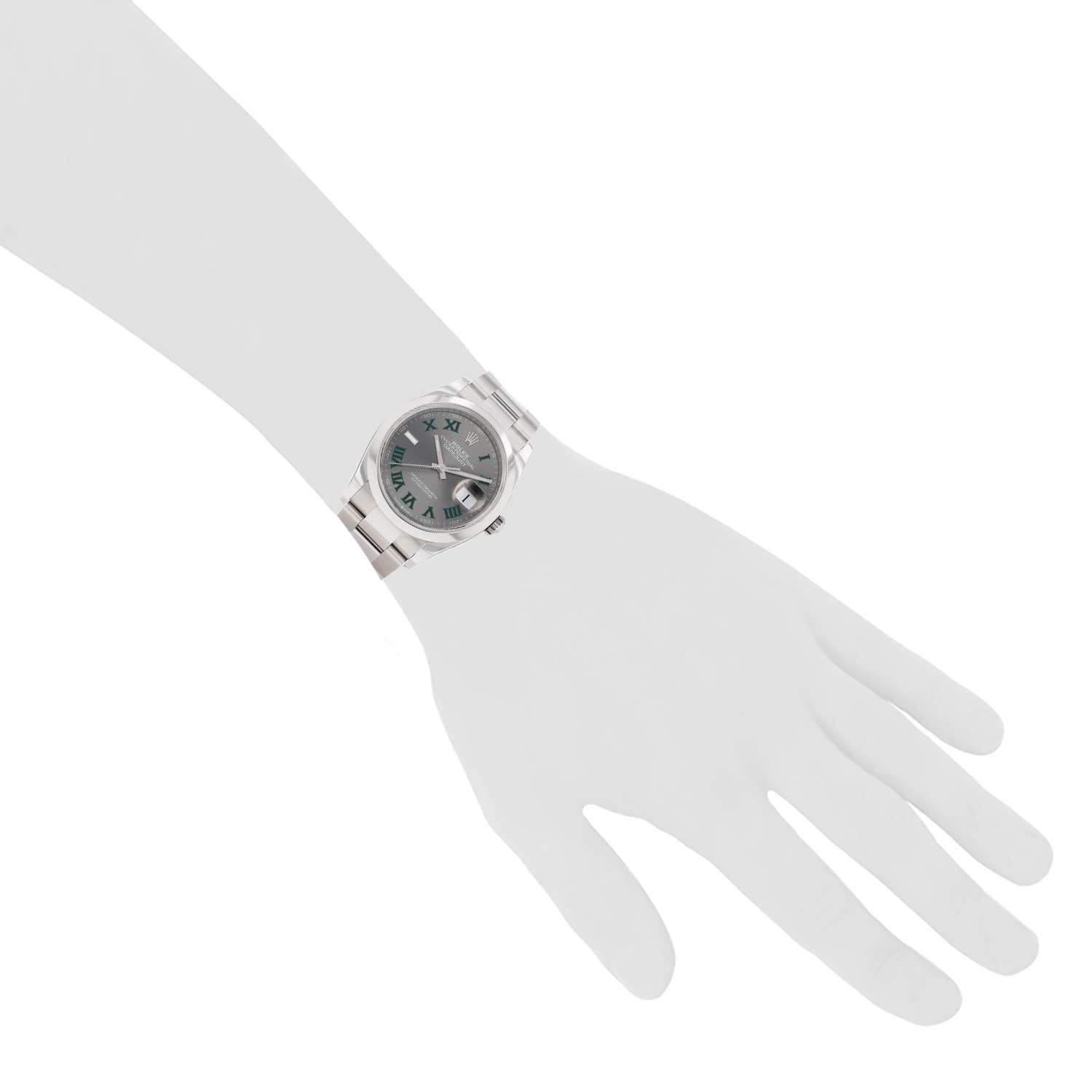 Rolex Datejust  in stainless steel Ref: Rolex - 126200  Circa 2024 - Detail D1