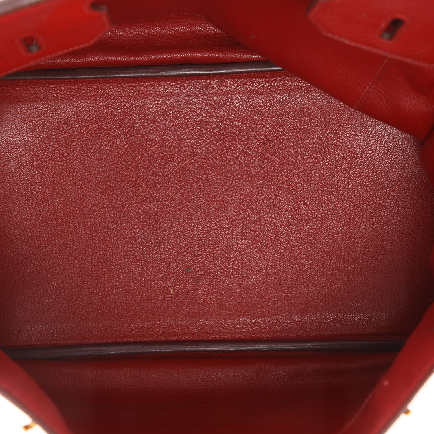 Borsa Hermès  Birkin 35 cm in pelle togo rossa - Detail D3