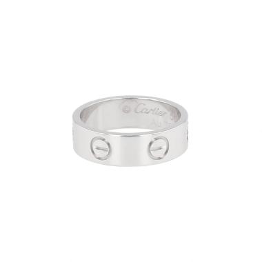 Cartier Love ring in white gold
