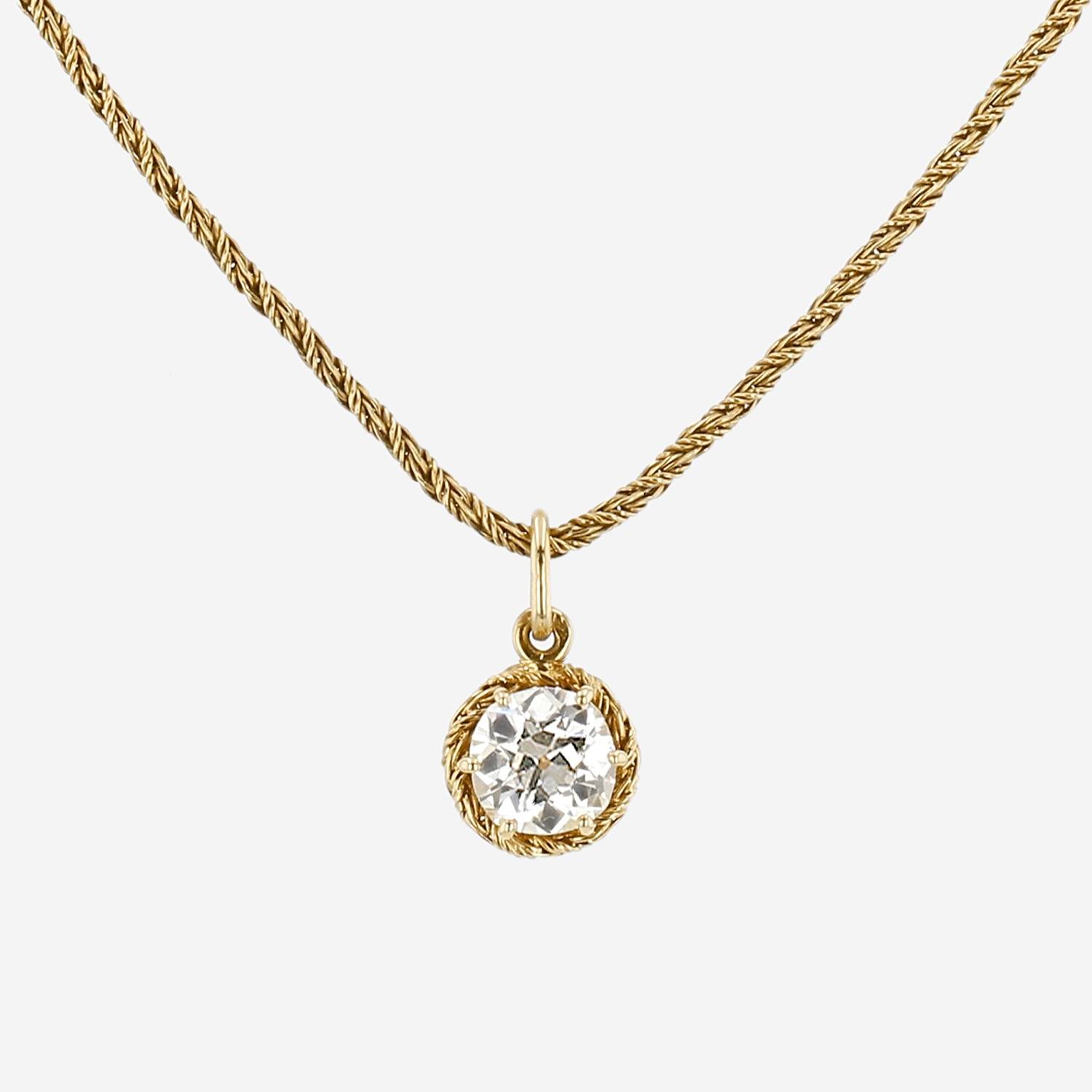 Collana  Chaumet  in oro giallo e diamante