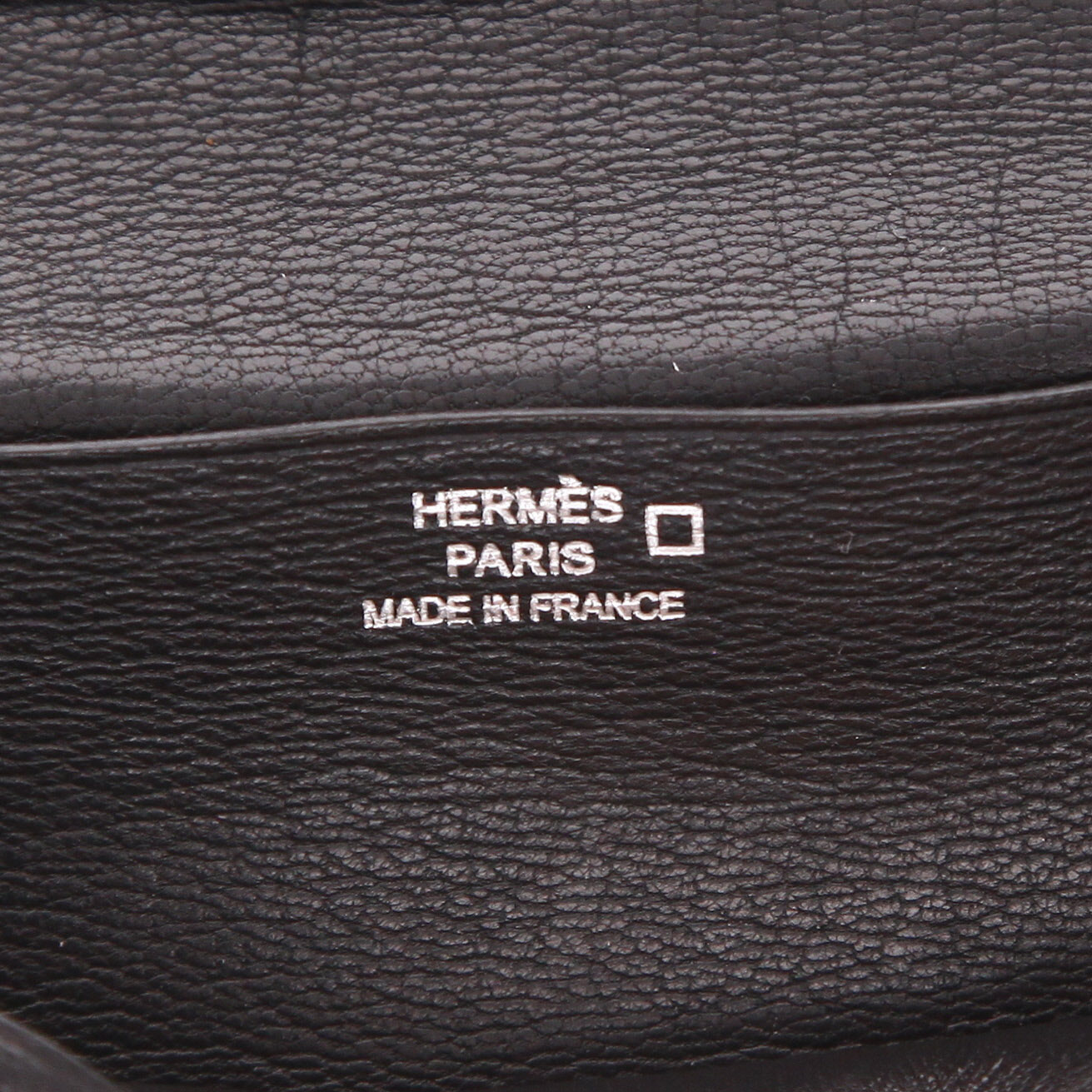 Portefeuille Hermès  Bearn en alligator noir - Detail D2
