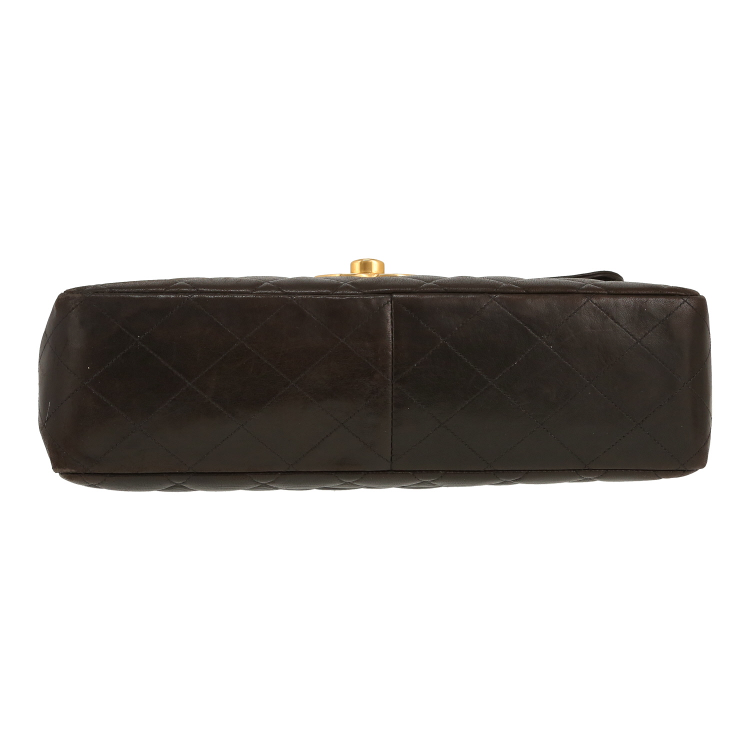 Borsa Chanel  Timeless Jumbo in pelle trapuntata nera - Detail D1