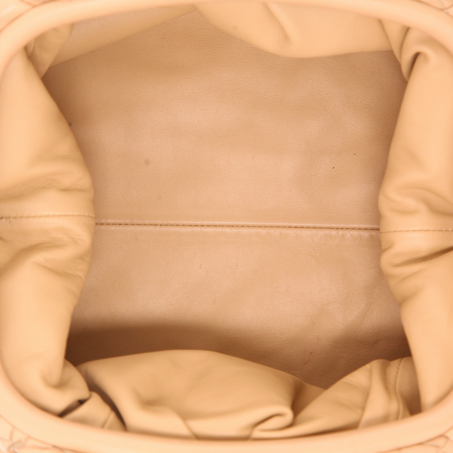 Bottega Veneta Pouch – Beige intrecciato leather pouch - Detail D3