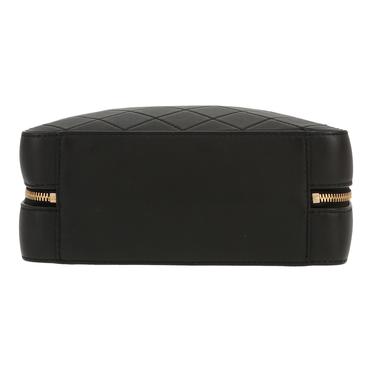 Sac à main Chanel   en cuir matelassé noir - Detail D1