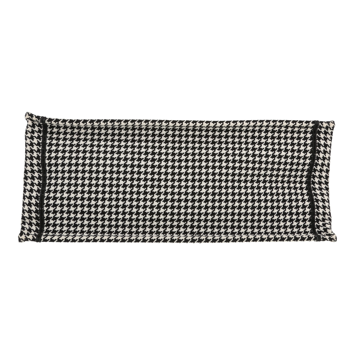 Sac cabas Dior  Book Tote grand modèle  en toile noire et blanche - Detail D1
