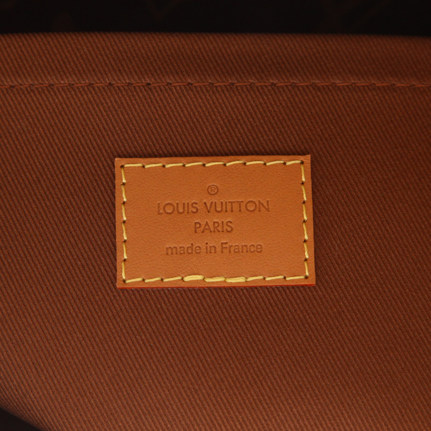Sac à main Louis Vuitton  Steamer Bag en toile monogram marron et cuir marron - Detail D2