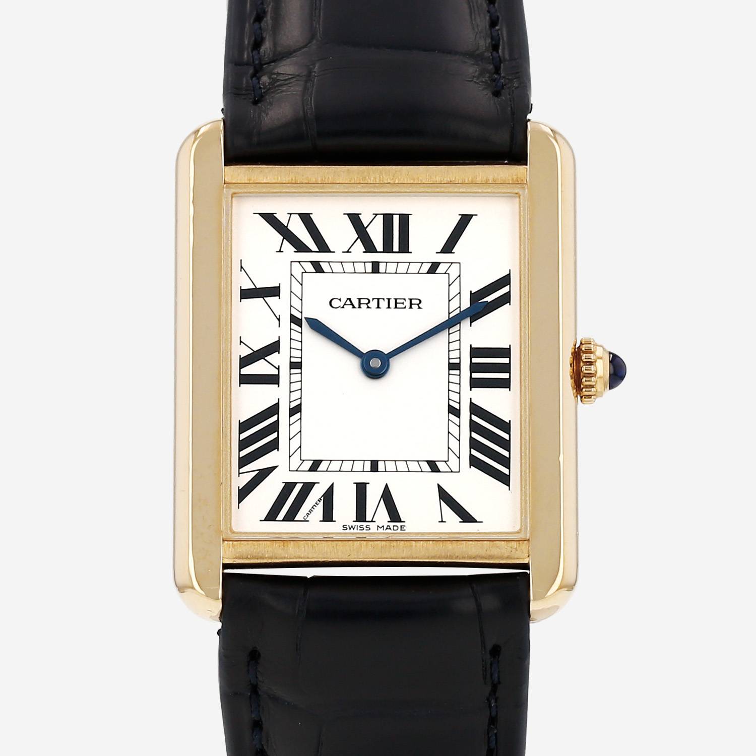 Montre Cartier Tank Solo en or et acier Ref: Cartier - 3167  Vers 2010
