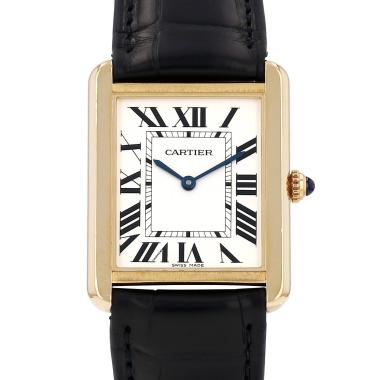 Cartier Tank Solo  in gold and stainless steel Ref: Cartier - 3167  Circa 2010