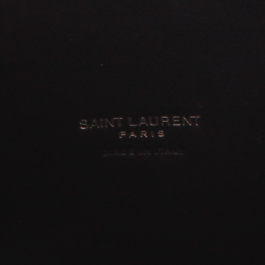 Bolso de mano Saint Laurent  Sac de jour modelo grande  en cuero negro - Detail D2