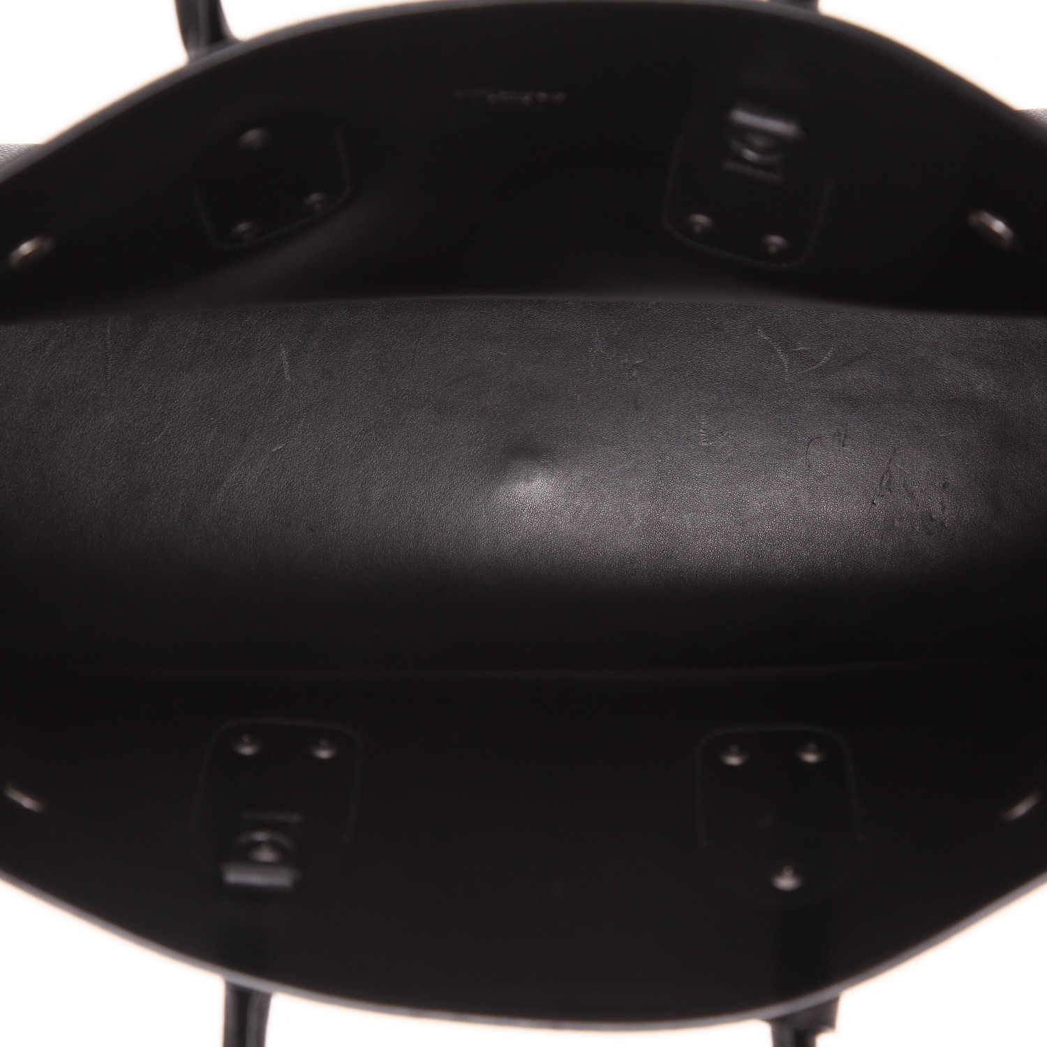 Saint Laurent  Sac de jour large model  handbag  in black leather - Detail D4