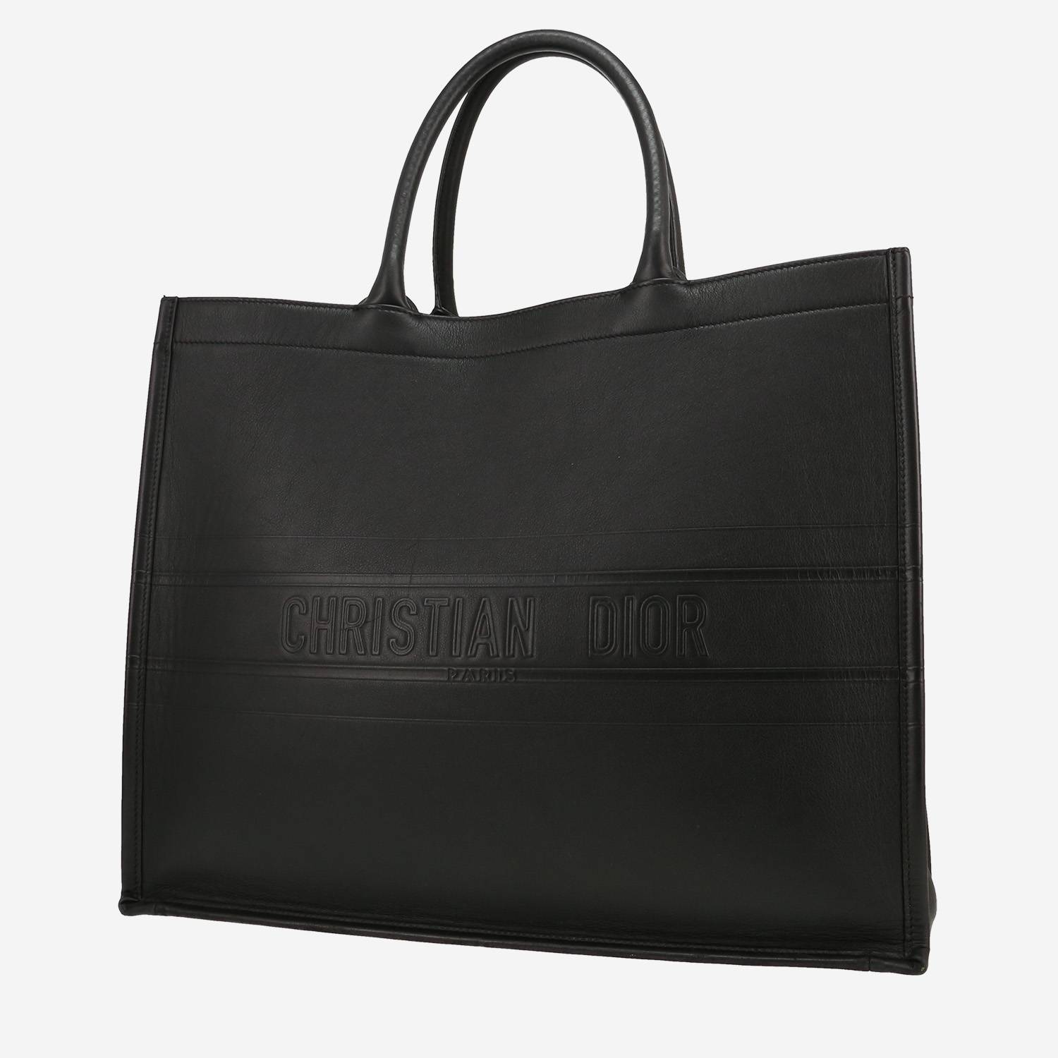 Shopping bag Dior  Book Tote in pelle nera
