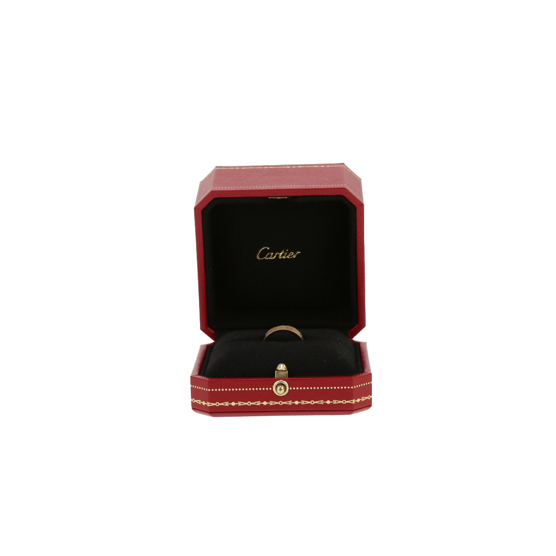 Anello Cartier Love modello piccolo in oro giallo - Detail D2