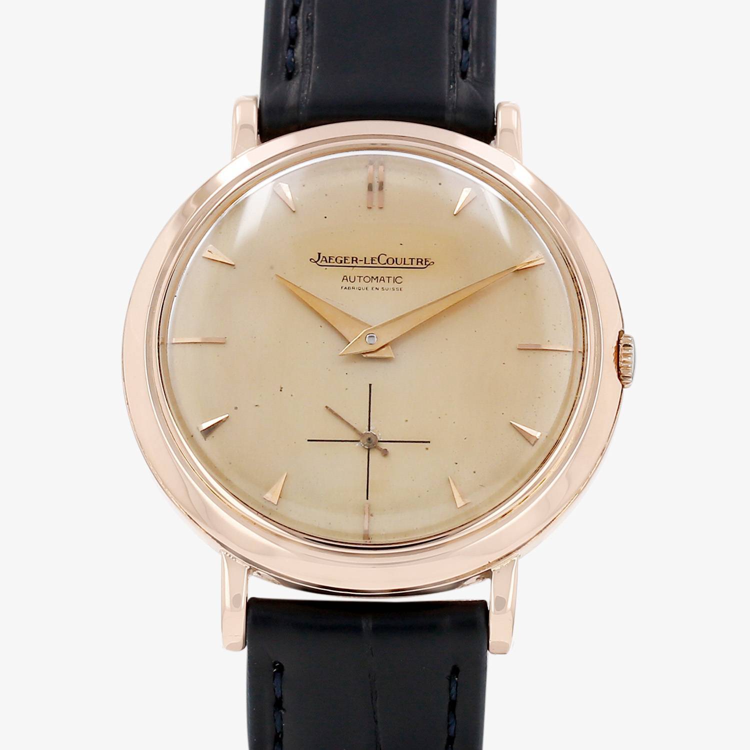 Montre Jaeger-LeCoultre Vintage en or rose Vers 1960