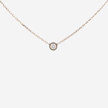 Collana Cartier Cartier d'Amour modello grande in oro rosa e diamante