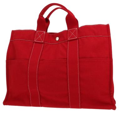 Shopping bag Hermès  Toto Bag - Shop Bag in tela rossa