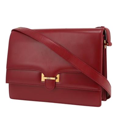 Gucci  Vintage handbag  in burgundy leather