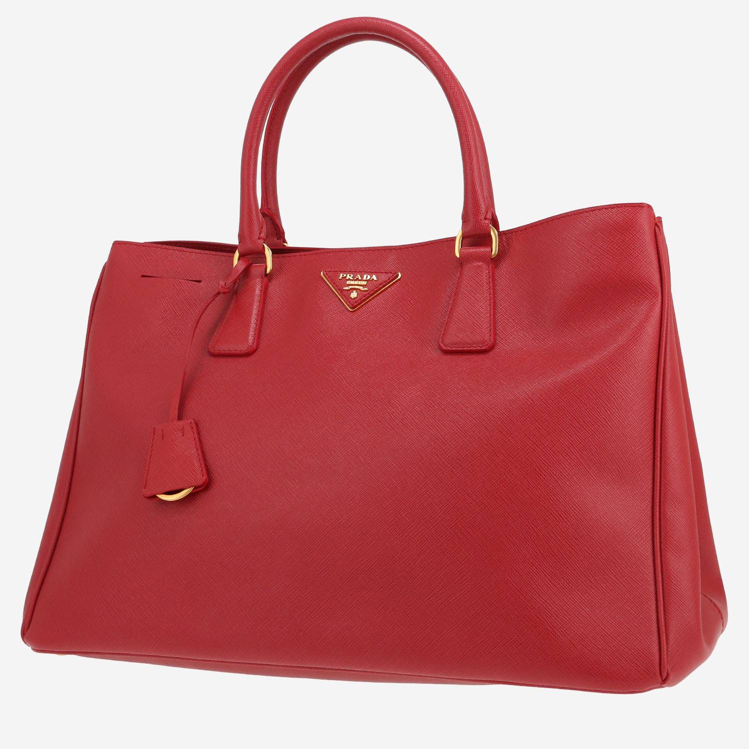 Borsa Prada  Galleria in pelle saffiano rossa