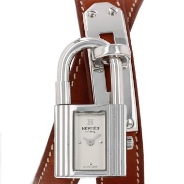 Hermès Kelly watch in stainless steel Ref: Hermès - KE1.201  Circa 2000