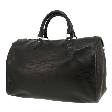 Borsa Louis Vuitton  Speedy 35 in pelle Epi nera e pelle
