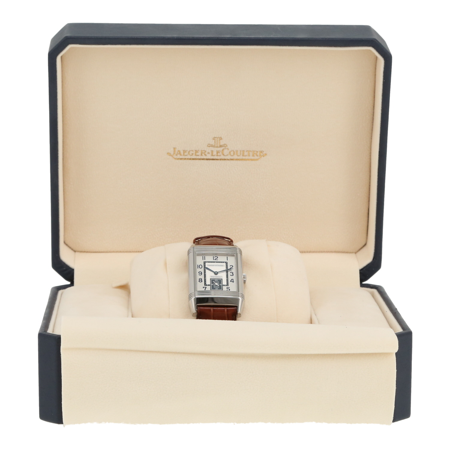 Montre Jaeger-LeCoultre Grande Reverso en acier Ref: Jaeger-LeCoultre - 270. 8. 62  Vers 2000