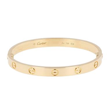 Bracciale Cartier Love in oro giallo