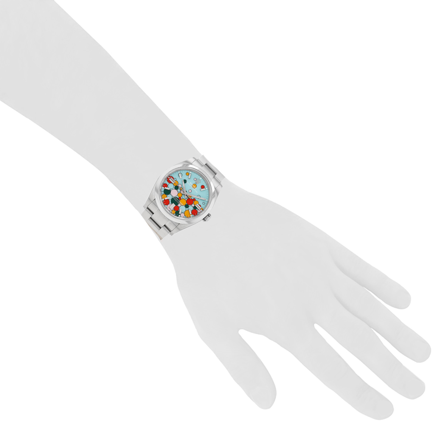 Montre Rolex Oyster Perpetual en acier Ref: Rolex - 126000  Vers 2024 - Detail D1