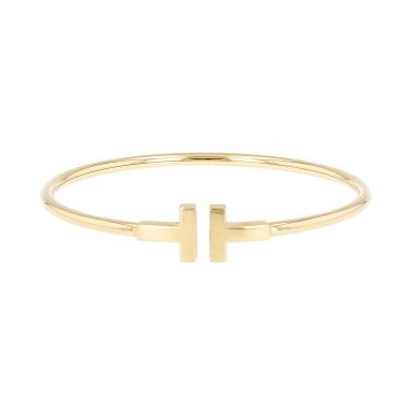Brazalete Tiffany & Co Tiffany T de oro amarillo