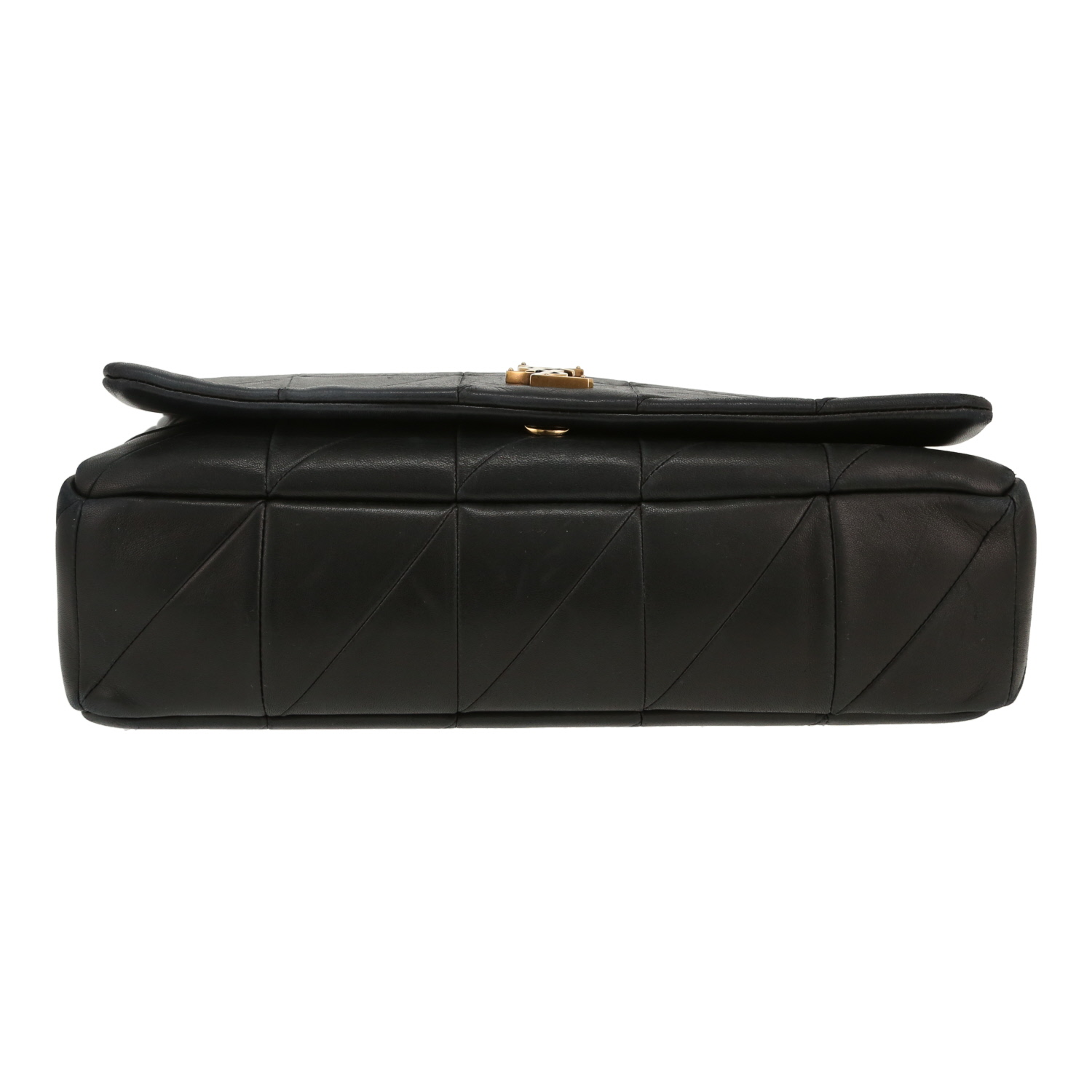 Saint Laurent  Jamie handbag  in black leather - Detail D1