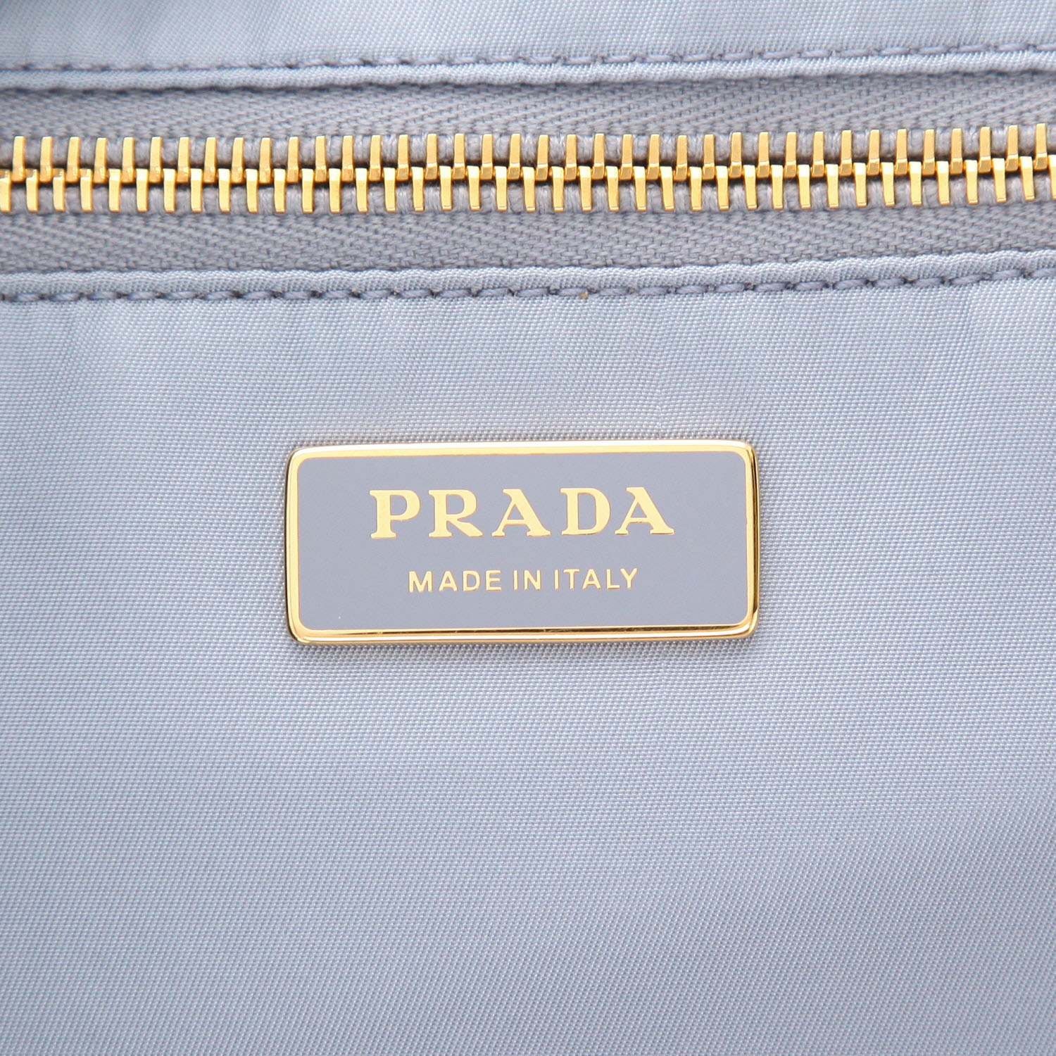 Sac bandoulière Prada  Etiquette en toile noire - Detail D2