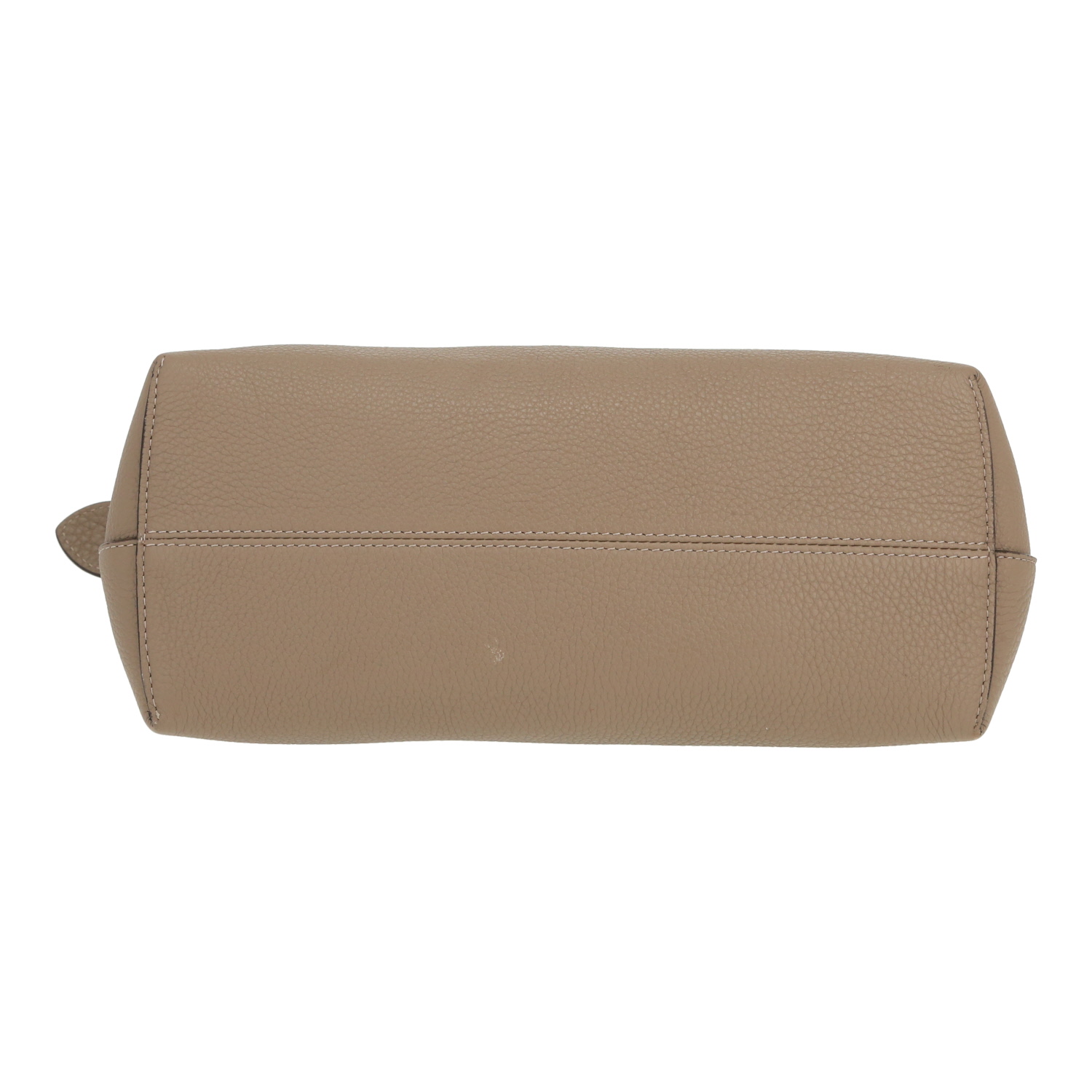 Borsa Fendi  By the way in pelle martellata color talpa - Detail D1