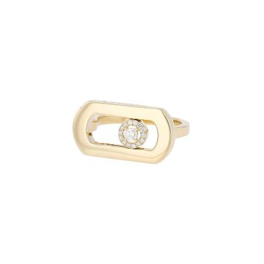 Messika So Move ring in yellow gold and diamonds