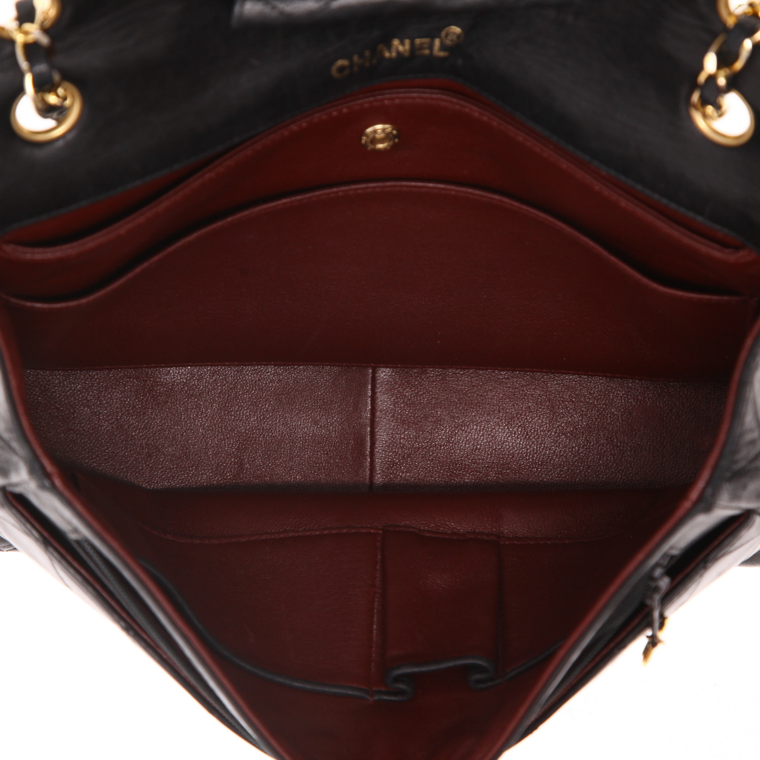 Borsa Chanel  Timeless in pelle trapuntata nera - Detail D3
