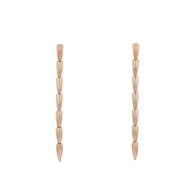 Vhernier Calla earrings in pink gold