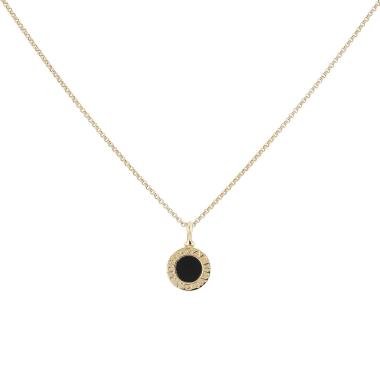 Colgante Bulgari Bulgari Bulgari de oro amarillo y ónix