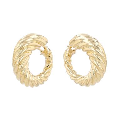 Pendientes época años 60 Vintage  de oro amarillo