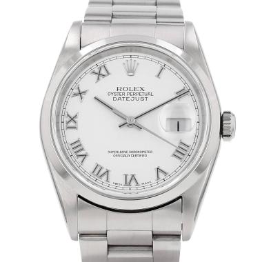 Montre Rolex Datejust en acier Ref: Rolex - 16200  Vers 1998