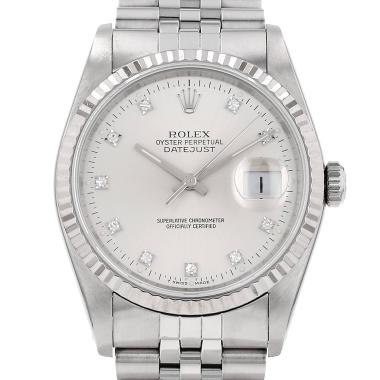 Montre Rolex Datejust en or et acier Ref: Rolex - 16234  Vers 1990